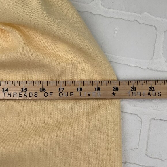 Pablo Skirt Suit Women 10P Yellow Floral Eyelet Secretary Summer‎ 60s 70s VTG - Picture 13 of 15